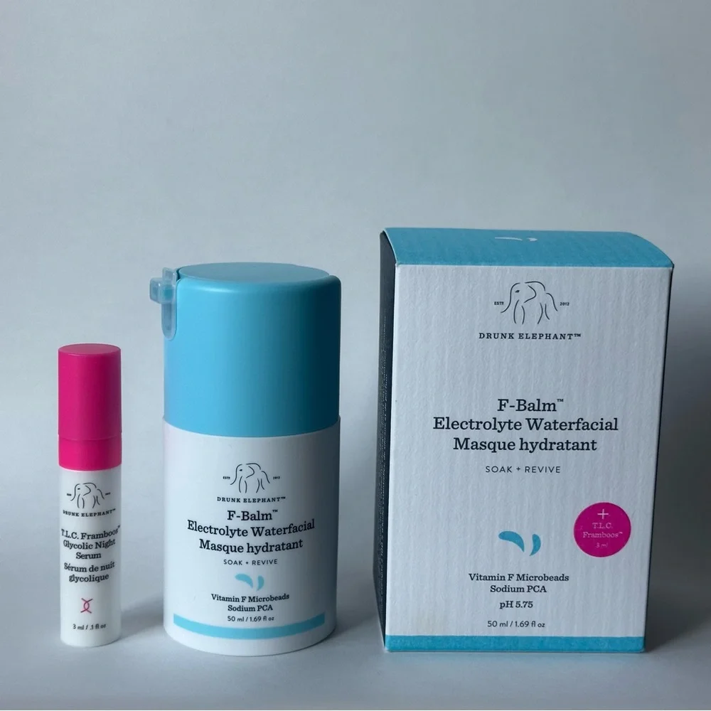 Drunk Elephant F-Balm™ Electrolyte Waterfacial Mask NEW IN BOX - Picture 7 of 8